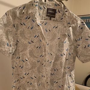 Patterned button down